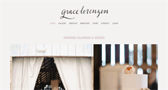 Desktop Screenshot of gracelorenzen.com
