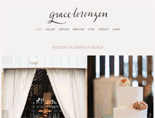 Tablet Screenshot of gracelorenzen.com